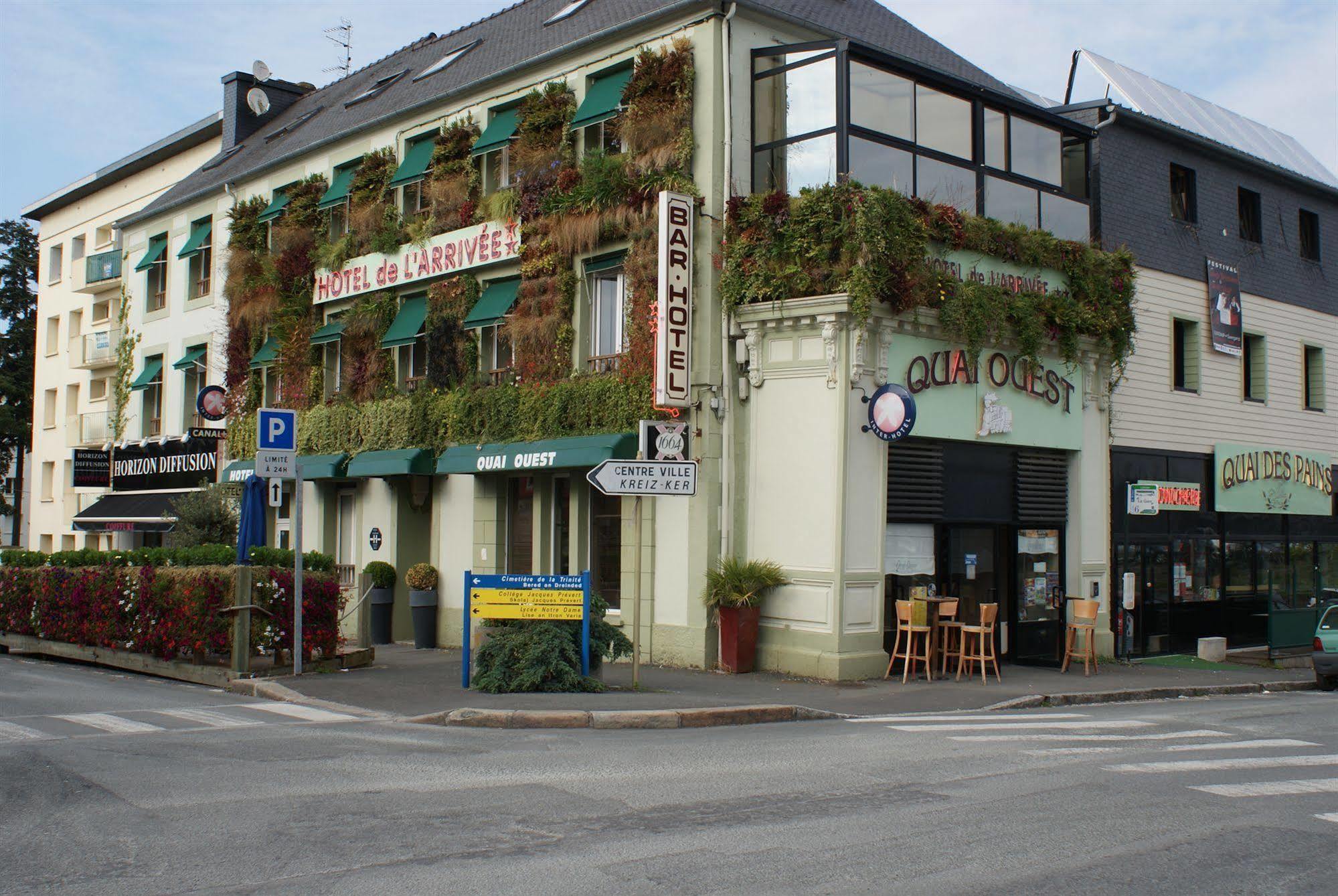 Hotel De L'Arrivee Guingamp Eksteriør bilde